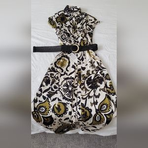 Brand new Zara shirt dress with belt